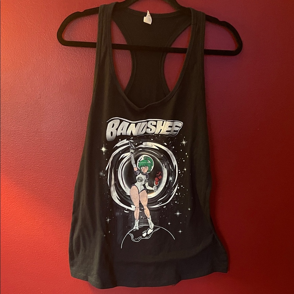 BandShee Black Graphic Tank Top